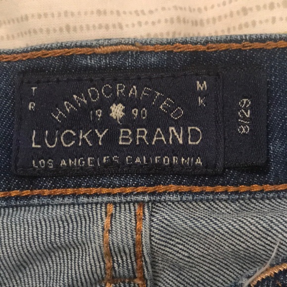 Lucky Brand Sweet Crop Jeans Size 8/29~CUTE!!!! - Picture 6 of 8